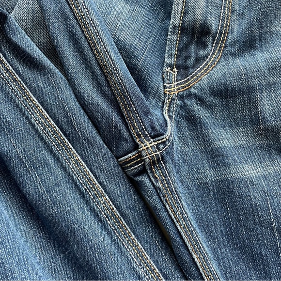 Levi's Men's Flap Pocket 514 Slim Straight Medium Blue Jeans 34 x 30 - Picture 10 of 13